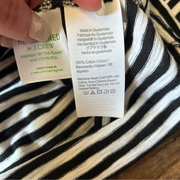 J. Crew Striped T-shirt Dress - Picture 5 of 7
